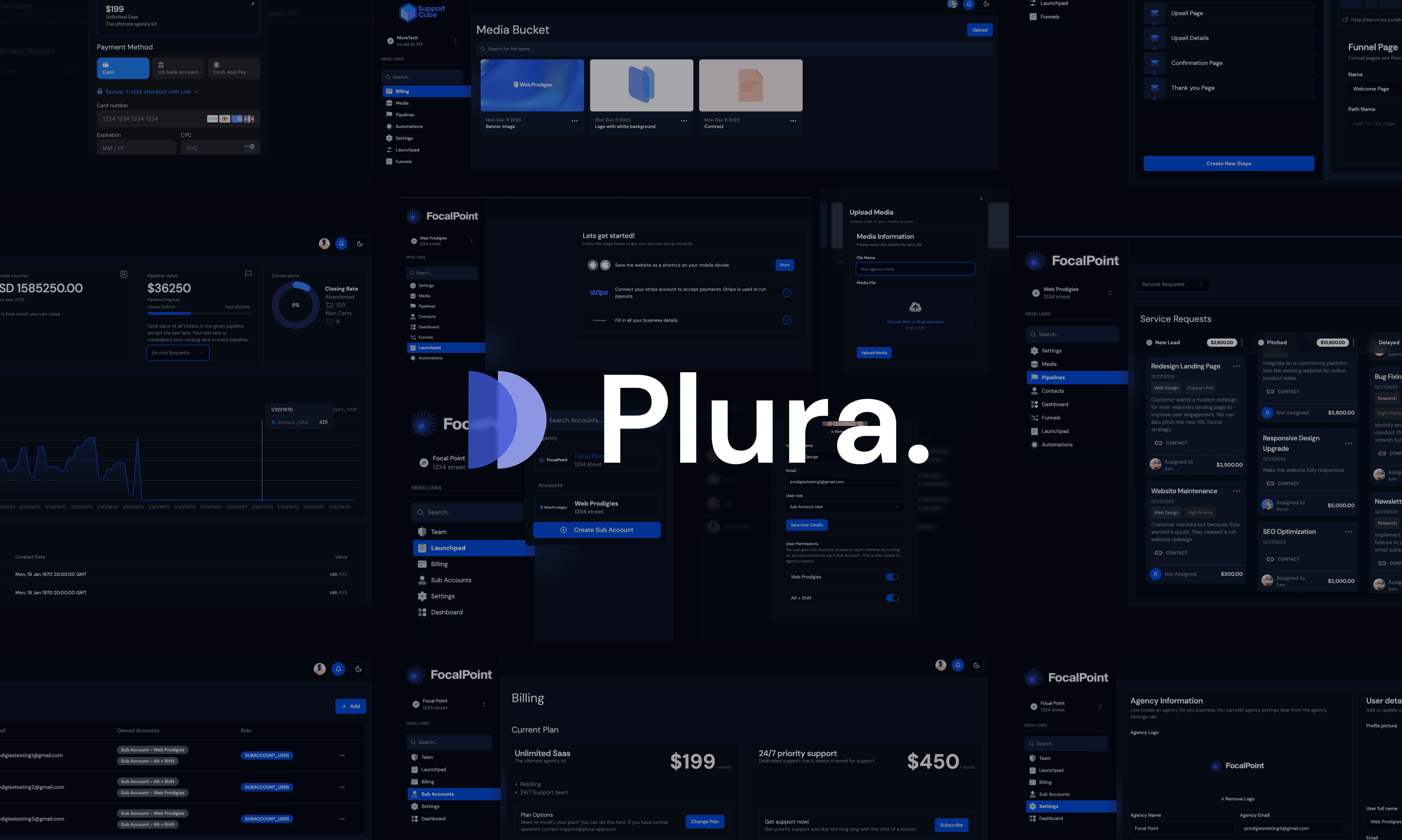 Plura SaaS App Overview